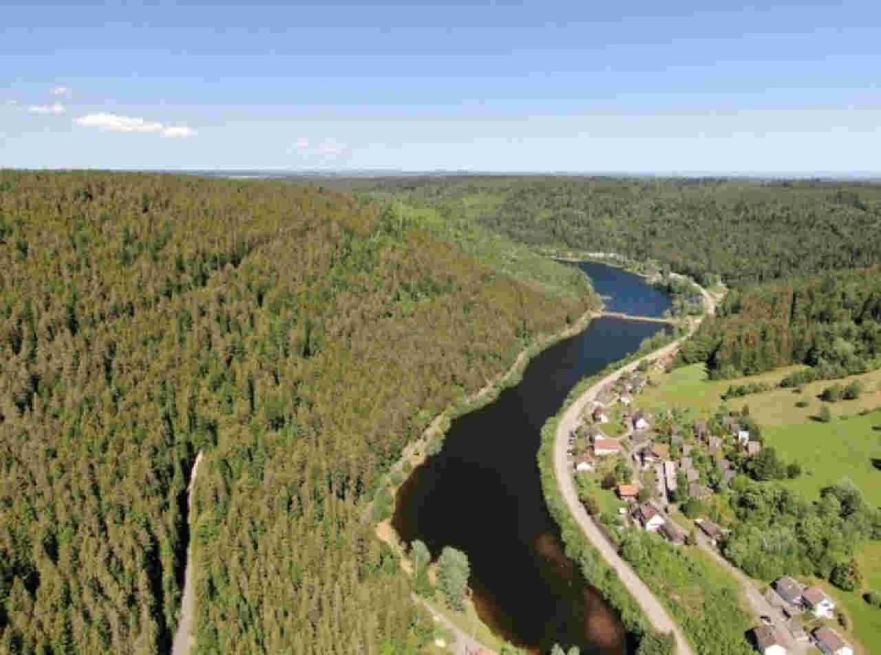 Ferienhaus Schwarzwald Seewald Erzgrube Badesee 100% Natur Экстерьер фото